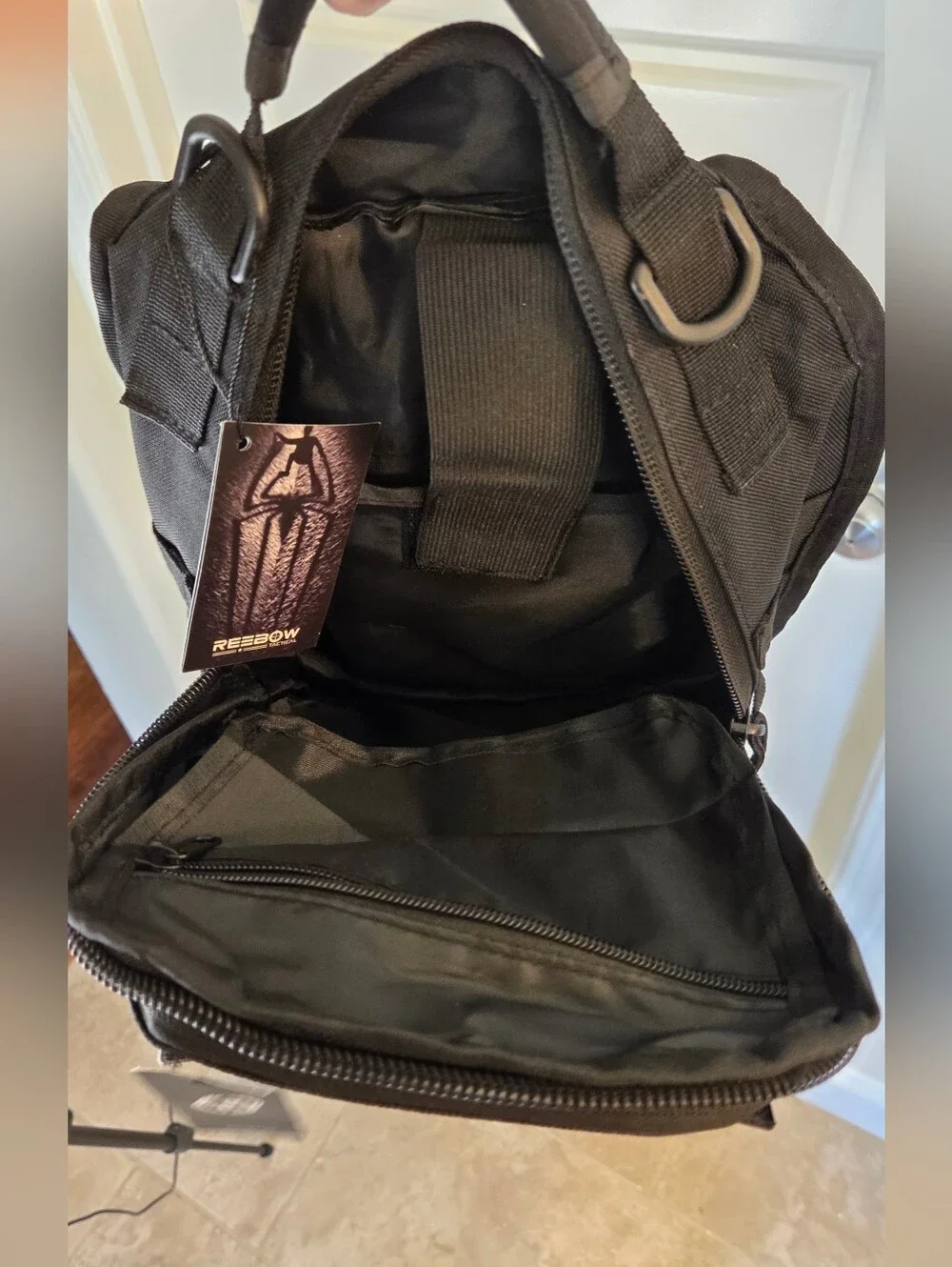 Represent Ltd REPHARD Tactical Sling Backpack MOLLE Black NWT Nate Diaz